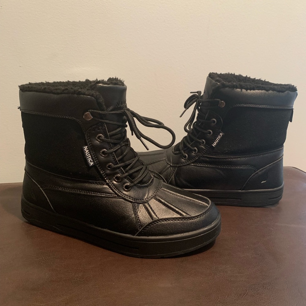 NAUTICA Mens Waterproof Duck Snowboot-Sz9